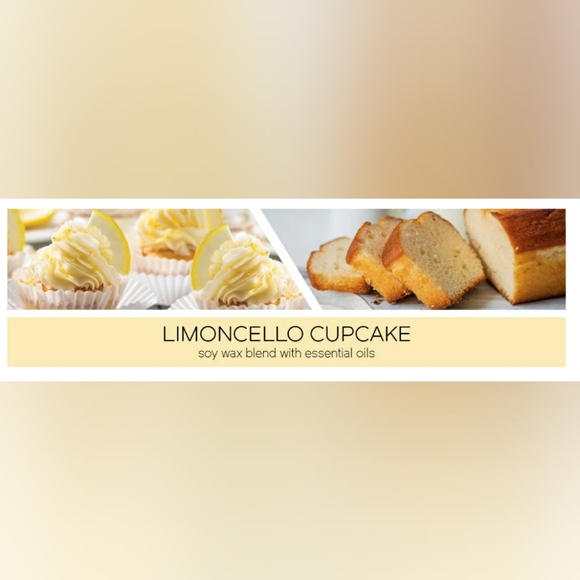 Goose Creek LIMONCELLO CUPCAKE Large 3-Wick Candle, 14.5 oz - Picture 5 of 5